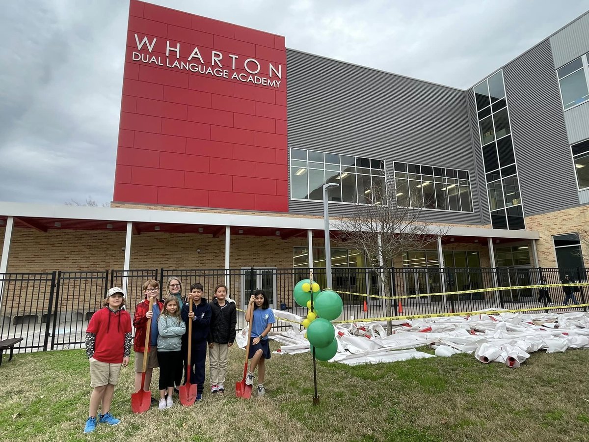We invited our Wharton Eagles who helped us soar past our fundraising goal last year to our groundbreaking for Phase I.  Thank you for your continued support because without you this would not be possible! 🦅