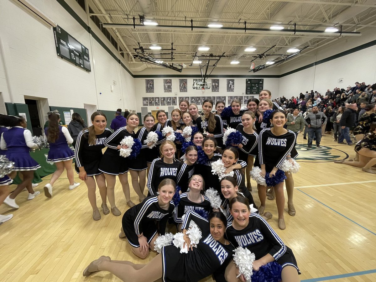 So proud of our <a href="/HawkWolf39/">Highcrest/WJHS</a> WJHS Dance Team…they came in 3rd place at the Thomas Invite Dance Competition! 💙🤍 What a fun night with awesome schools!
