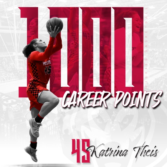 SCSUHuskies_WBB's tweet photo. Welcome to the 1,000 point club! 

After her last basket, Katrina Theis is the 35th Huskies to hit 1,000 career points!! 

#HuskiesBasketball #GoHuskies https://t.co/4BJxmCeVle