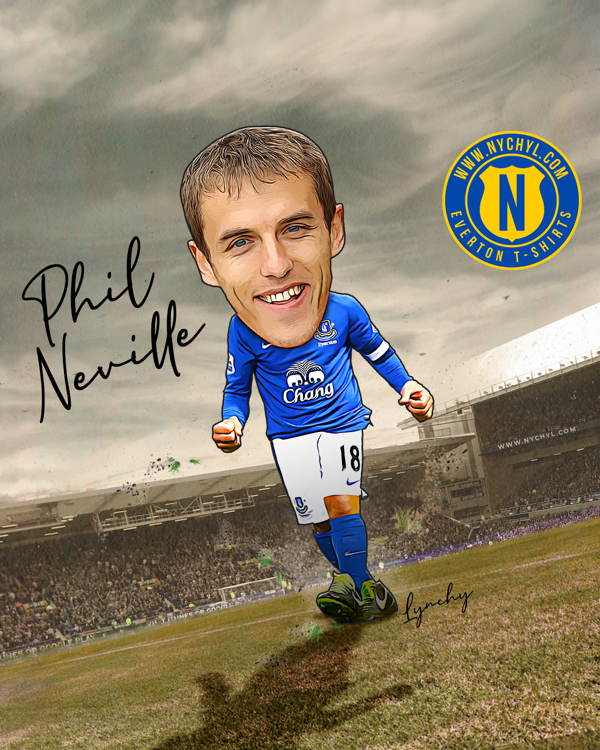 Happy Birthday to Phil Neville who turns 46 today. 303 appearances in 8 seasons for Everton.
 