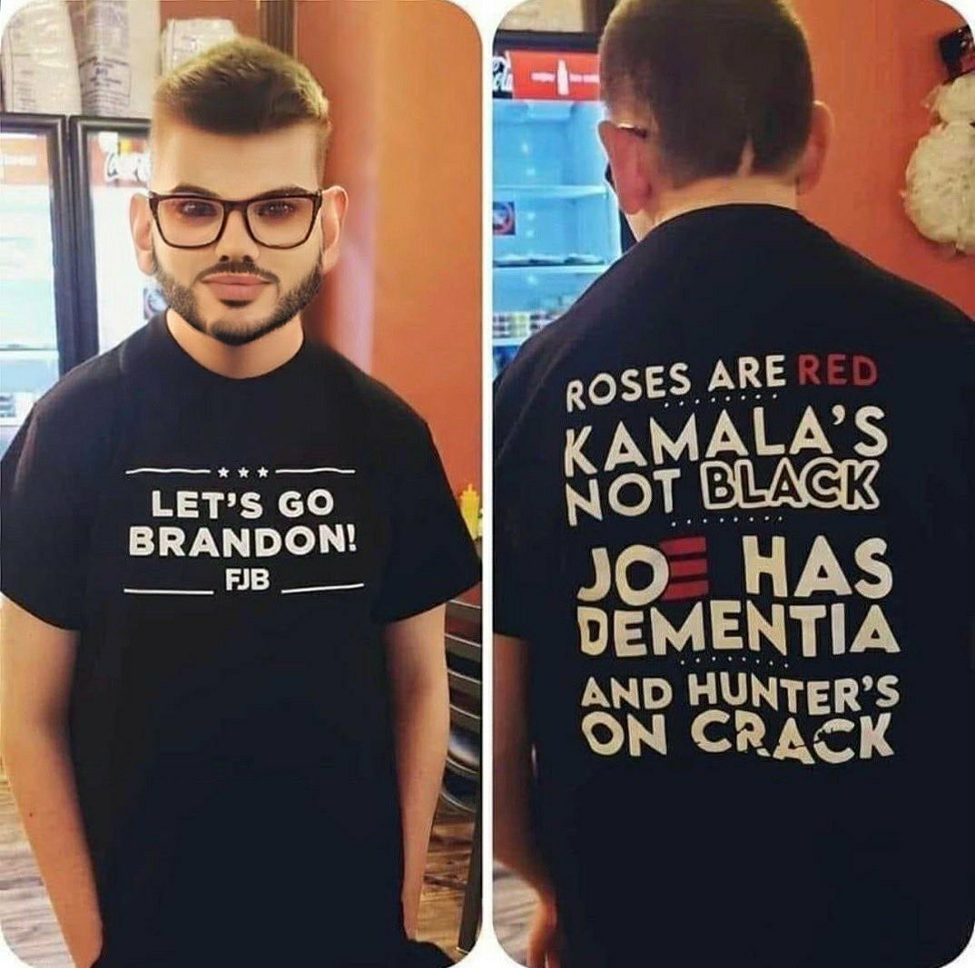 RogerFitz67's tweet photo. THIS tee shirt got me belly laughing. All those liberal snowflakes probly gon get triggered🤣🤣🤣🤣 https://t.co/vfGoFqQf9i