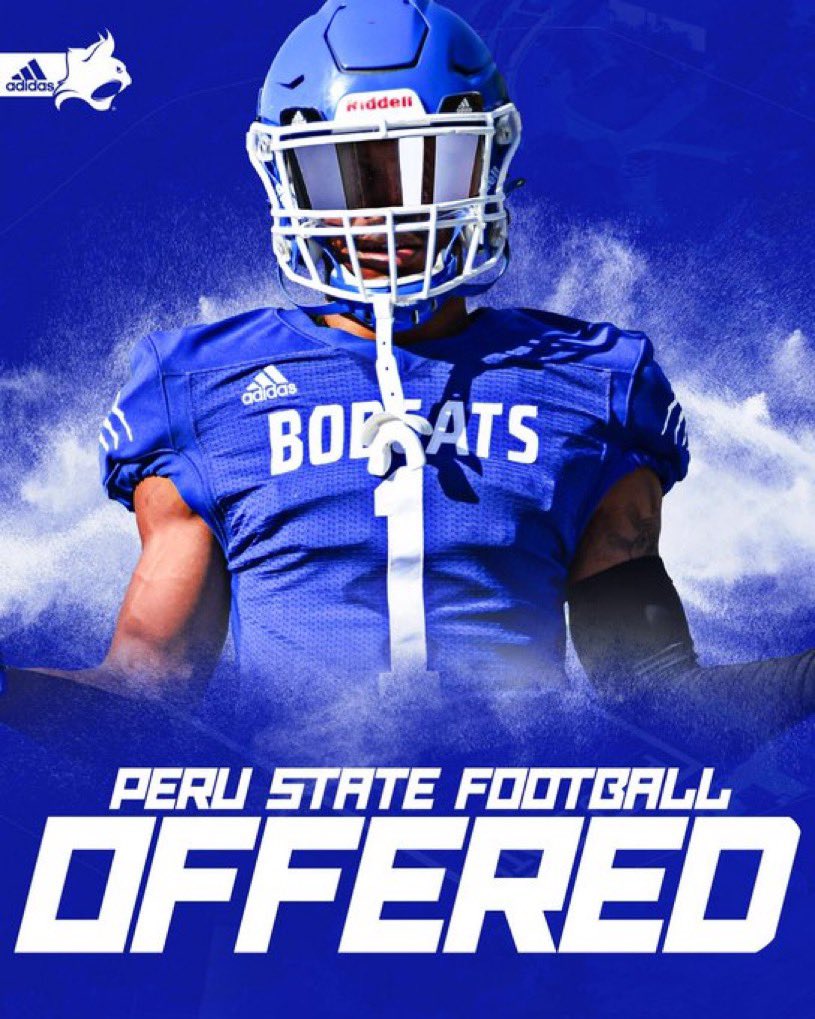 Received another offer from Peru State..💙🤍 <a href="/CoachO_PSC/">Coach O</a> <a href="/CHSJACKETPRIDE/">KC Center Yellowjacket Football</a> <a href="/CHSAthletics58/">CHS Athletics</a>