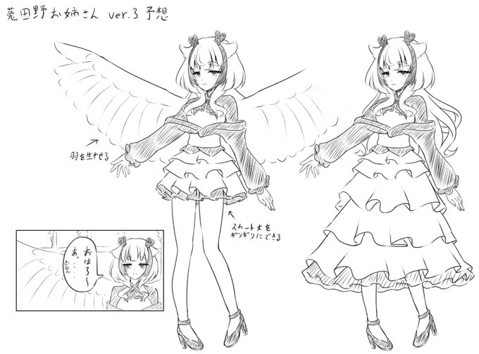 ver.3の予想図
 #鳥かご美術館 