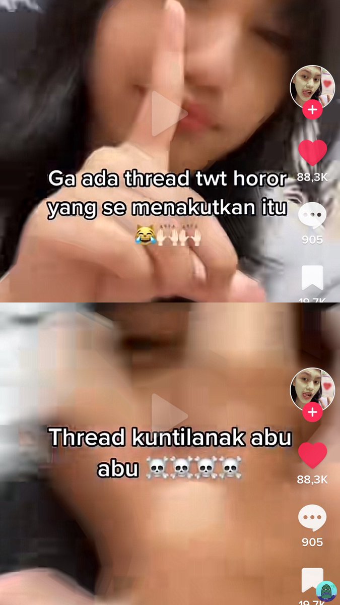 💚 drop threadnya dong guys mau baca kepo bgt 😭🙏🏻 oh sama kalo ada thread2 serem lainnya boleh juga drop link ya sender lagi mood baca2 horror, thank you 🙏🏻