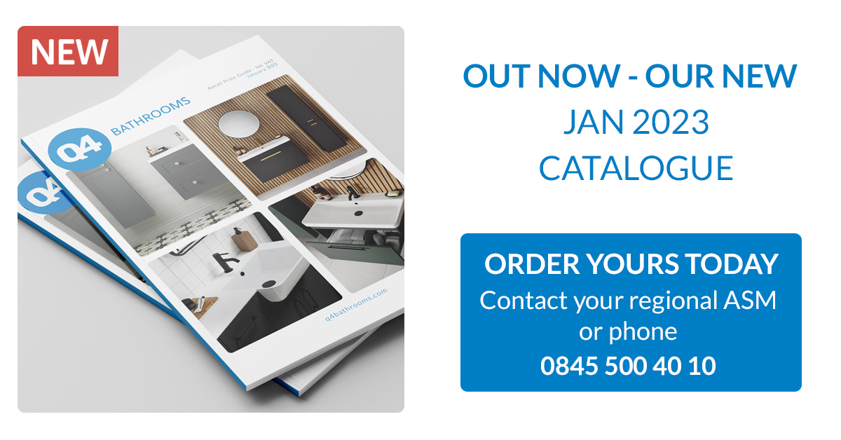 q4bathrooms's tweet photo. NEW. OUT NOW.
Our Jan 2023 Catalogue

Featuring new:

- Furniture - Zaneti Clarity &amp; Senza Pro
- Designer radiators from Maison Banos and Linea
- Black finishes in furniture, taps, radiators and even basins

Order yours today. Tel 0845 500 40 10
Or look at https://t.co/QEmsX4iCo5 https://t.co/CnFYF0c2vu