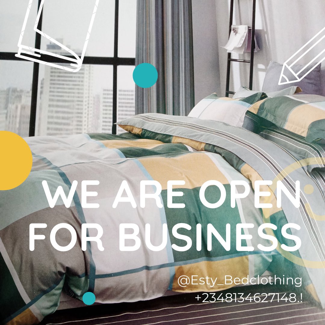 Esty_Beddings's tweet photo. Happy new week people and happy new year! 

It’s a new year to change those beddings and we have beautiful designs for you

Do well to follow, retweet, patronize and refer us. 

Please retweet 🙏 https://t.co/pzCufWQrEJ