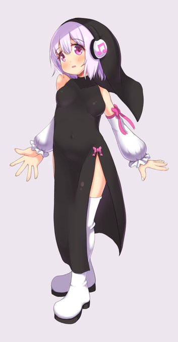 ポンチョの下はこんな感じ 