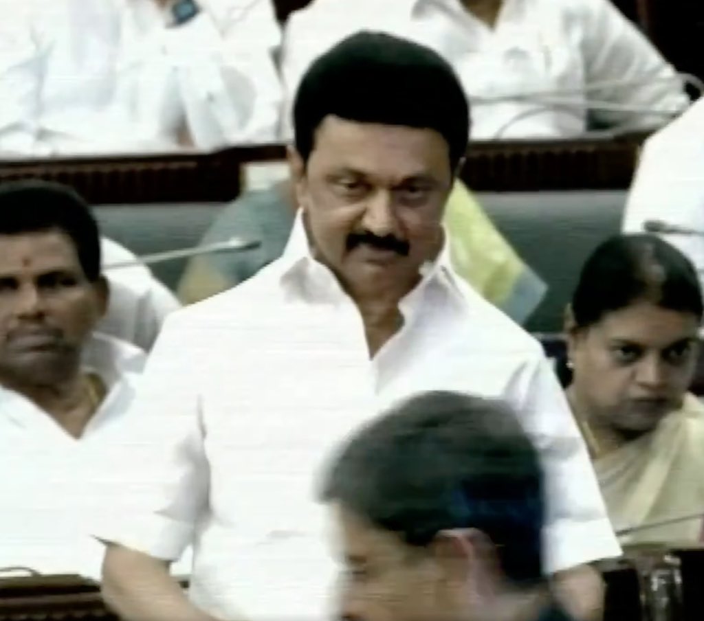 iamyournaveen's tweet photo. That look from our CM @mkstalin wow 🤩 #GetOutRavi https://t.co/oqCXlta0Ia
