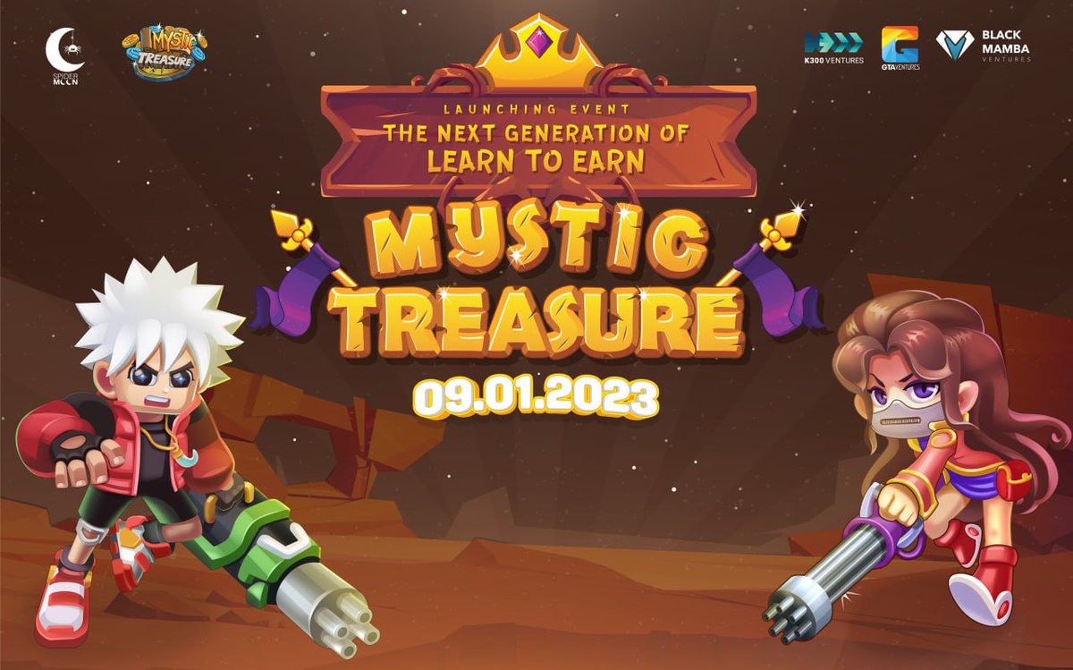 MysticTreasure_'s tweet photo. 💖 IT’S TIME FOR MYSTIC TREASURE 💖

We're here to celebrate the signing ceremony between Mystic Treasure and " Three leading funds " in Viet Nam: GTA Ventures, K300 Ventures &amp; Black Mamba Ventures.

🚦 TIME: 07:30 AM on Jan 9th, 2023. 

🎙 WATCH IT HERE:

https://t.co/tykYDRCAiN https://t.co/6xYR8BwUPu