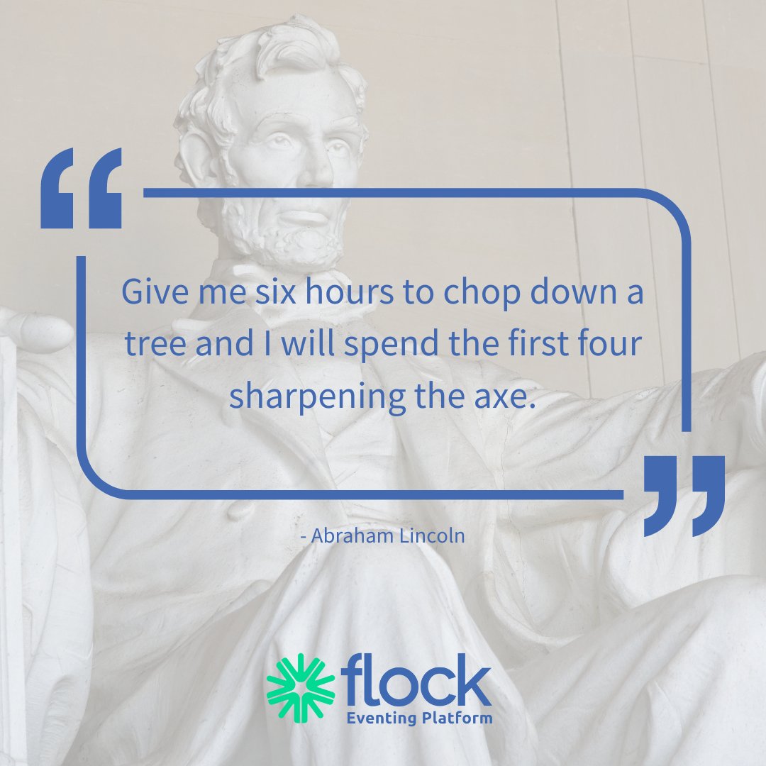 FlockPlatform's tweet image. Wise words from a man who saw value in effective planning. The success of your event is more reliant on your investments pre-event, than it is on the day. 

#Events #EventPlatform #EventPlanner #AfricanEvents