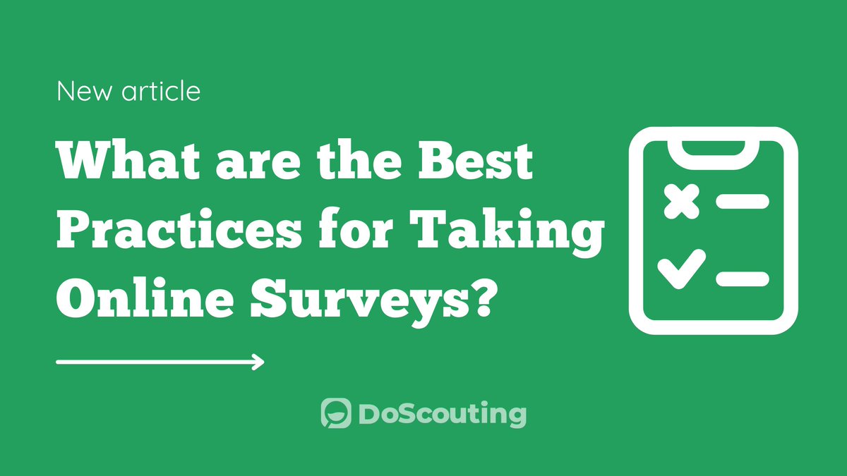 DoScouting's tweet image. Completing online surveys is the perfect way to earn extra cash or gift cards in your free time. This article covers some tips on the best practices for online surveys to get paid✅
Continue reading 👉 doscouting.com/blog/online-su…
#doscouting #datajobs #datarelatedjobs #datajounalist