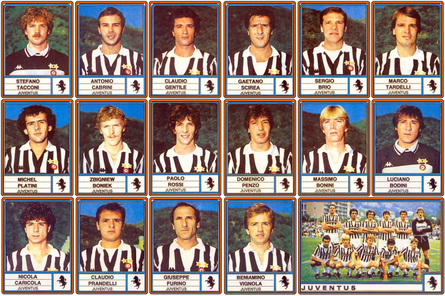 Old School Panini on X: "JUVENTUS F.C 1983/84 🦓 https://t.co/hU00UEQxDV" /  X