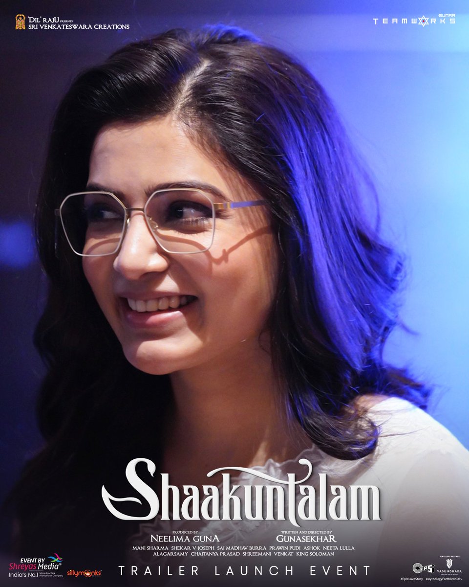 One word blockbuster for #ShaakuntalamTrailer 💥
#SamanthaRuthPrabhu 
@Samanthaprabhu2