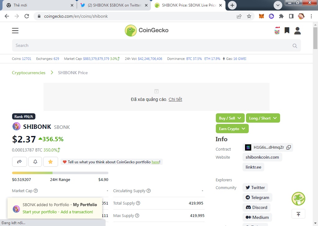 trantithui's tweet photo. @SHIBONKSOL @coingecko 7WmZgGcFWz66bTnD8MqqetUhvZHK9duY1CGCoMpMTTYQ https://t.co/pnls8RXKjt