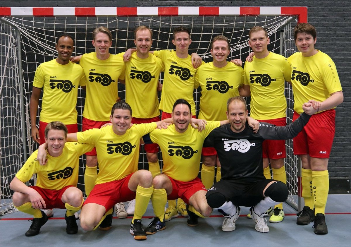 Zaterdag behaalde het zaalvoetbalteam van de <a href="/SAOApeldoorn/">SAO Apeldoorn</a> een tweede plaats op het districtskampioenschap in Kampen ⚽️