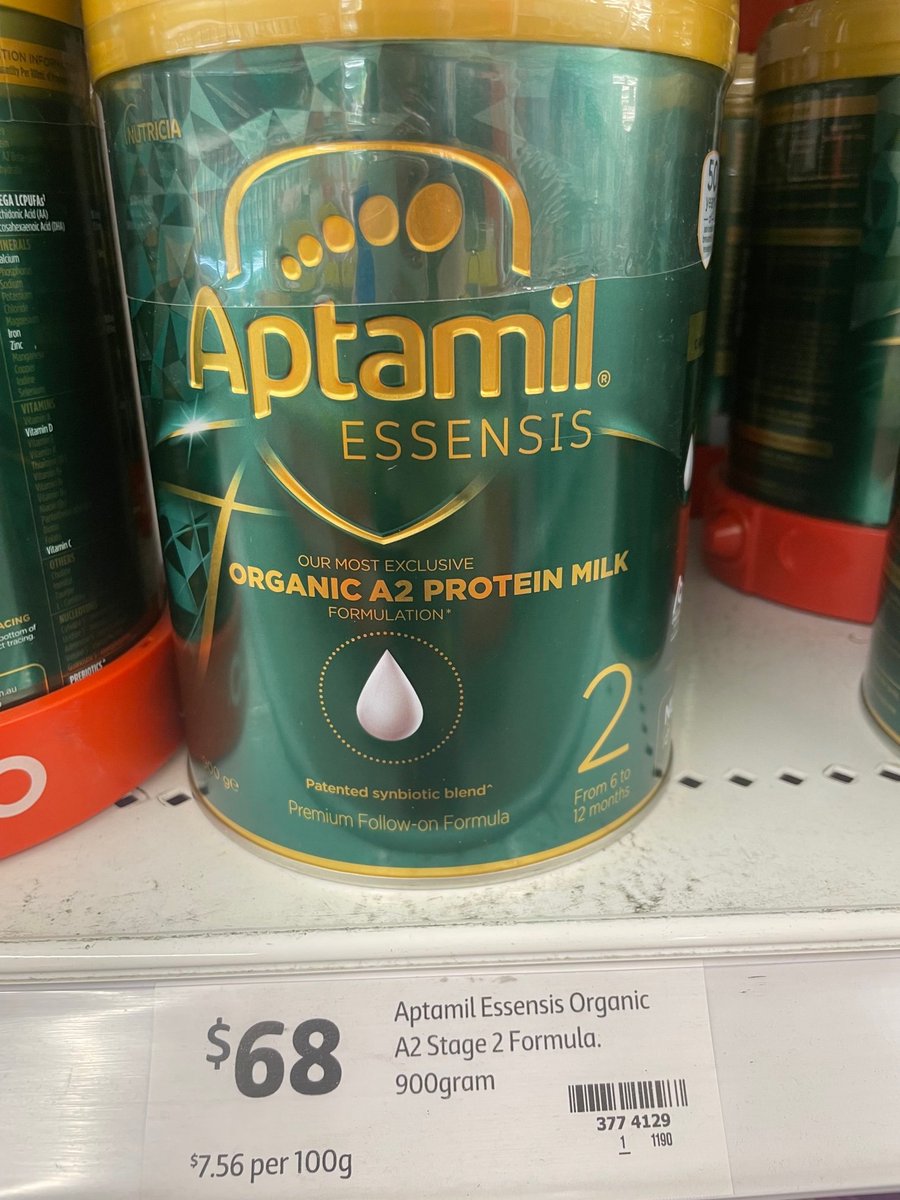 Karleen Gribble (@drkarleeng) on Twitter photo Blatant exploitation of parents desire to do the best for their children. The cheapest infant formula in the same store $14.50 but this formula is $68. All the tricks: scientification, probabilogic, premiumisation, comparison to breastmilk. Disgraceful! #EndExploitativeMarketing Blatant exploitation of parents desire to do the best for their children. The cheapest infant formula in the same store $14.50 but this formula is $68. All the tricks: scientification, probabilogic, premiumisation, comparison to breastmilk. Disgraceful! #EndExploitativeMarketing