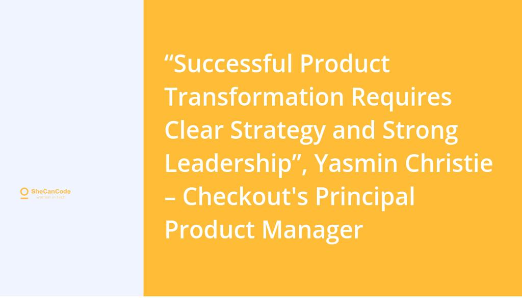 SheCanCodeHQ's tweet image. &quot;I took on the role of an SME working within the business operations and very quickly found a love for evolving technology&quot; @checkout

Read more 👉 lttr.ai/6tuH

#techtips #techroles #Shecancode #techcompany #Womenintech #producttransformation #WiderBusiness