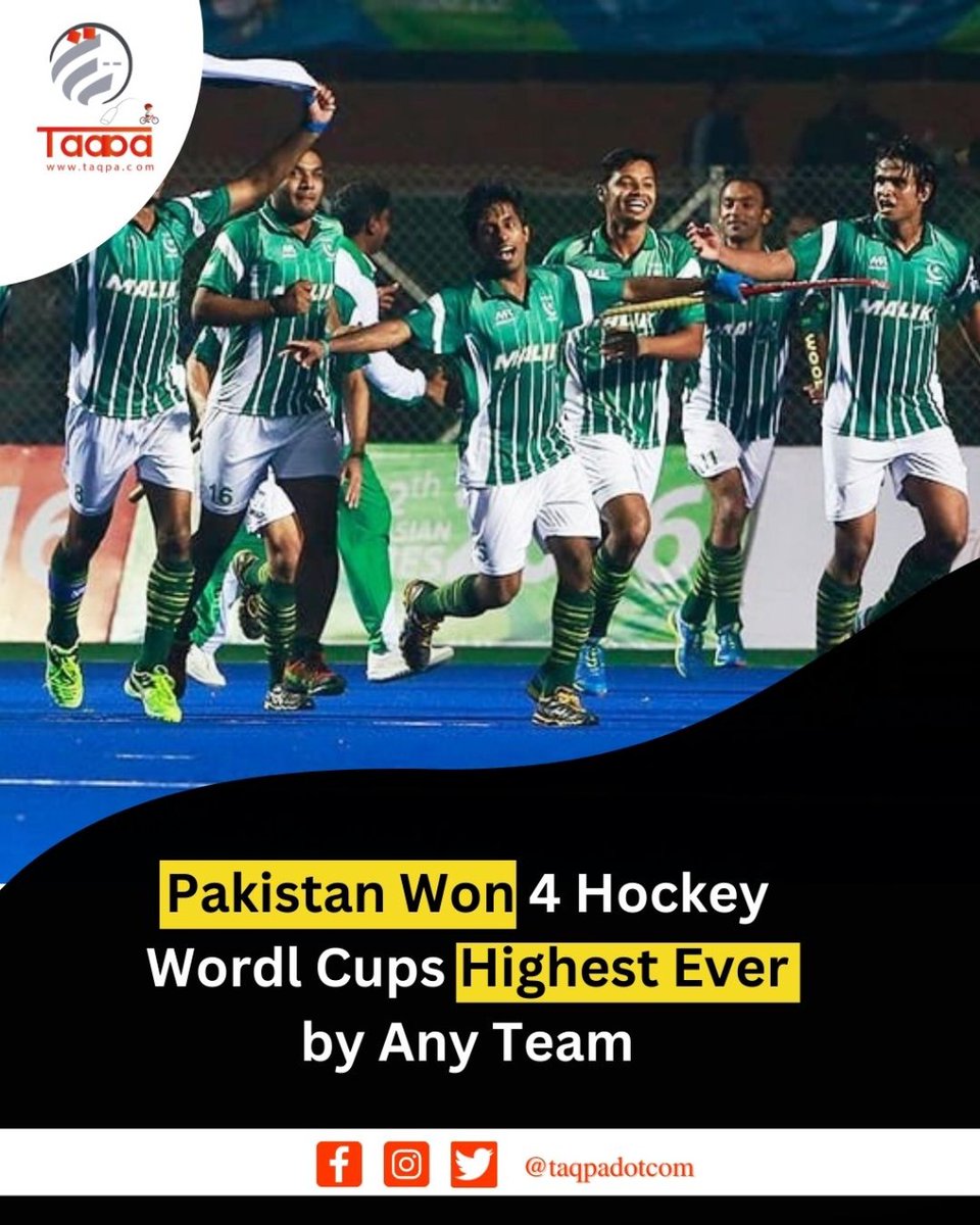Pakistan Won 4 Hockey World Cups Highest Every by any Team
#Pakistan #Hockey  #WorldCups