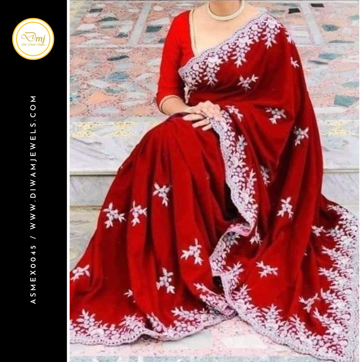 diwamhandicraft's tweet photo. VELVET SAREE WITH EMBROIDERED CUTWORK SAREE WITH A WORK BLOUSE
.
Product code: ASMEX0045
@diwamjewels
Visit our website: https://t.co/1FBZHnJtLO
Whatsapp: +91-9664073873
Email: diwamjewels@gmail.com
.
#dmj #AGOO #velvetsaree #georgettesaree #floralsaree #saree #netsaree https://t.co/VFFoTlMryJ