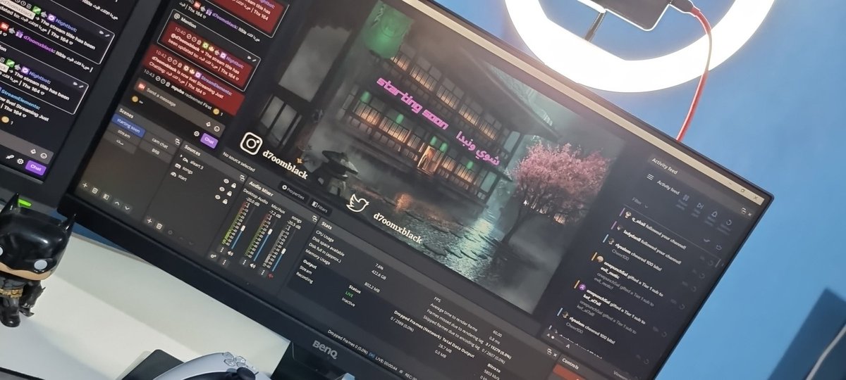 حياكم بثنا 
Twitch.tv/d7oomxblack