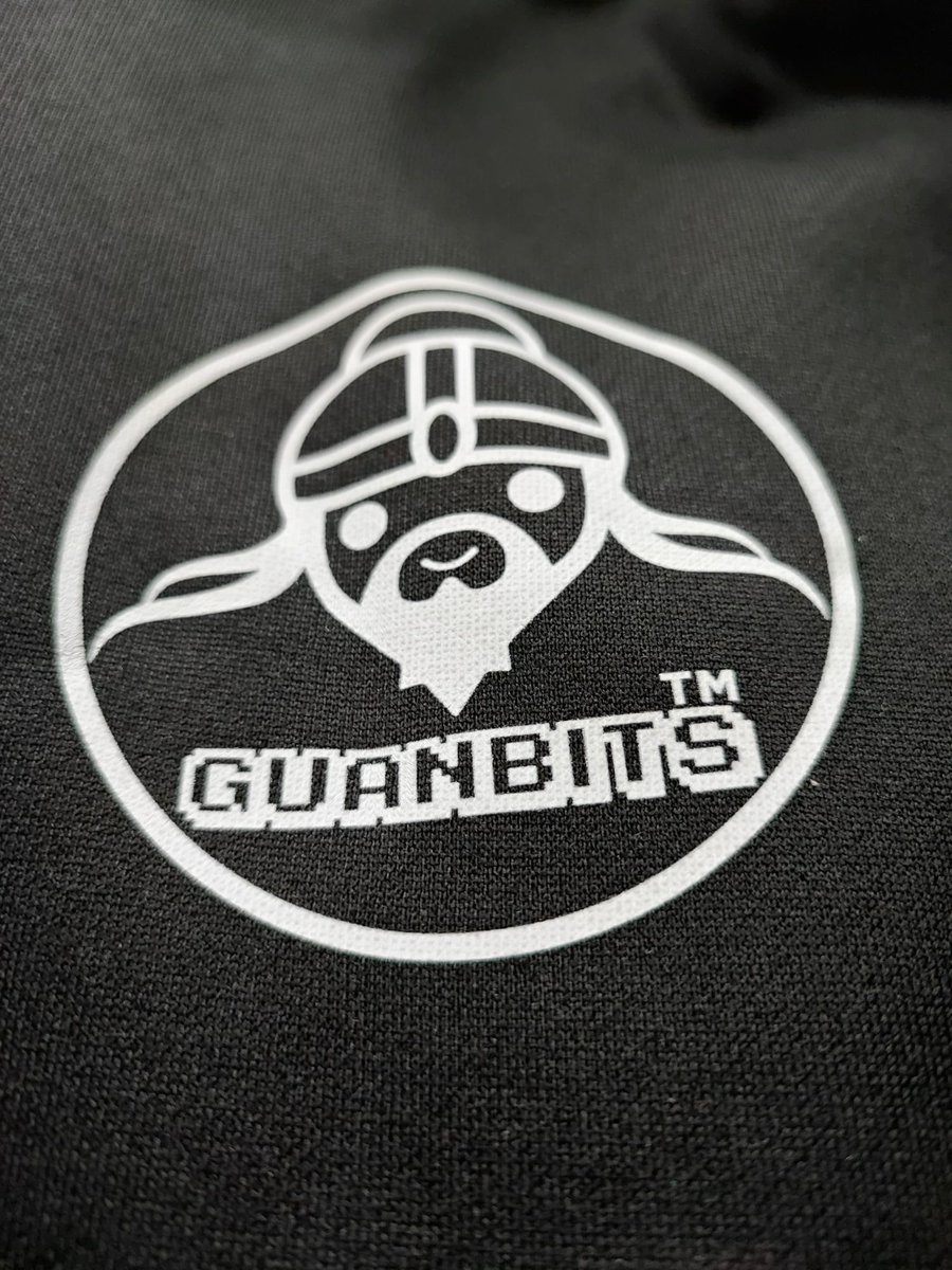 GuanBits's tweet photo. Logo on merchandise, we are still building, stay tuned. https://t.co/bLm364oJuQ