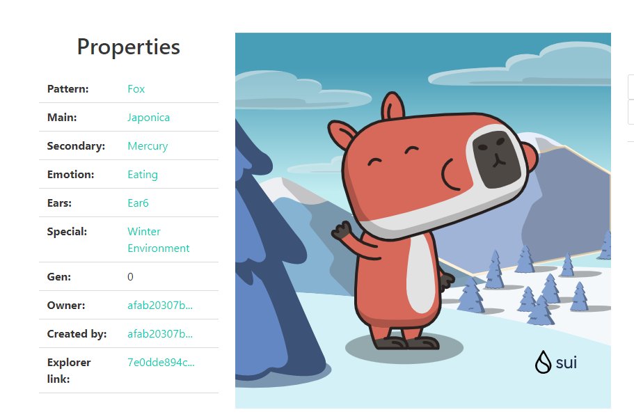 Kira is just crazy about New Year's weather and snow in the mountains. #CapyHolidays