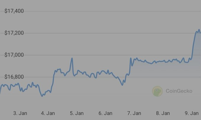 ChainplusFunds's tweet photo. The BTC chart 2023 looks not bad for now🦬

#ChainplusFunds #BNB #BTC  #Crypto #Ethereum https://t.co/vfg0OhMrtV