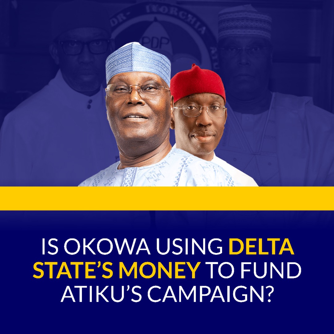 dmightyangel's tweet photo. The senior Crook & his apprentice are draining everything but, their people are focused on other States🤣🤣
Okowa taking ridiculous loans to finance his mirage of an ambition is another Special Purpose Vehicle that needs revealing. Could he be the new Atiku?
#AtikuGate https://t.co/g88Qt4GMlW