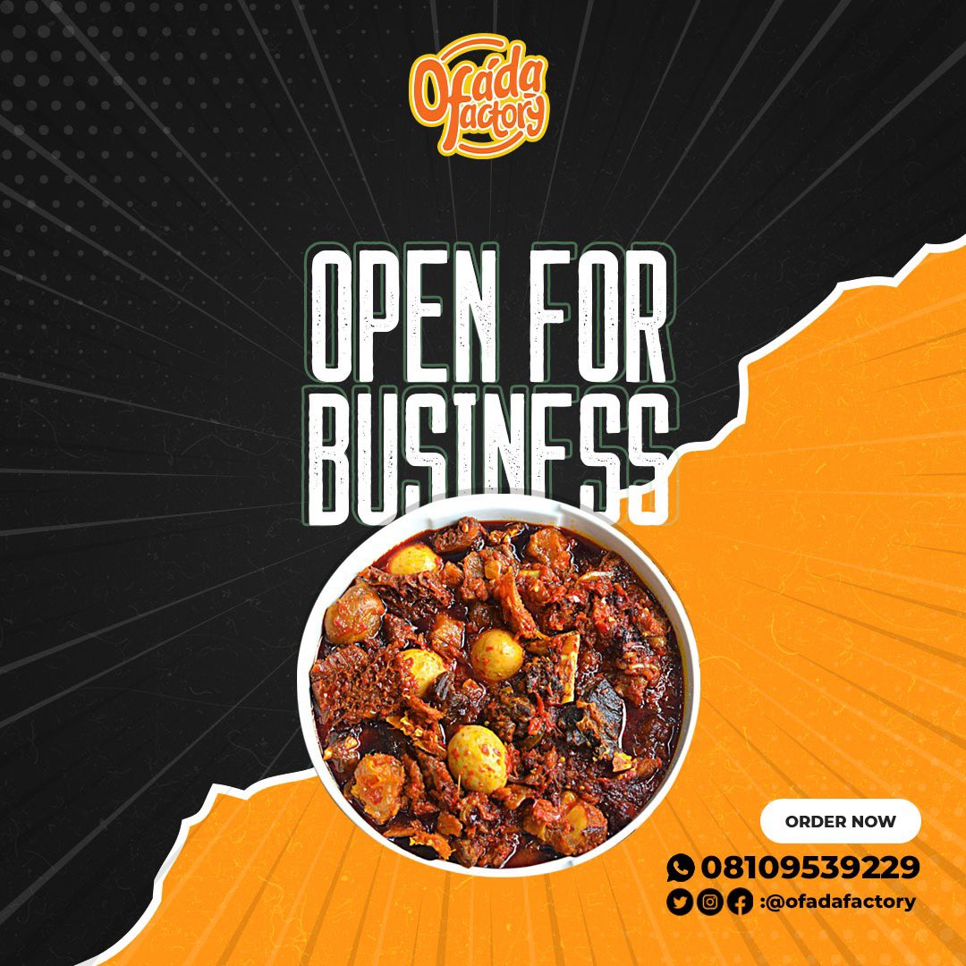 TheQueenAminat's tweet photo. Happy new year from us @Ofadafactory 

We are open for business.

#OfadaFactory

Kindly retweet. Thank you. https://t.co/R7exFxL2q0