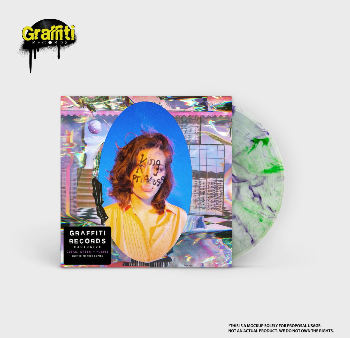 GraffitiRS's tweet photo. SUGGEST A PRESSING:
King Princess - Make My Bed vinyl.

#kingprincess #makemybed #vinyl #GraffitiRecordsExclusive @KingPrincess69 https://t.co/nkS6ETwHG9