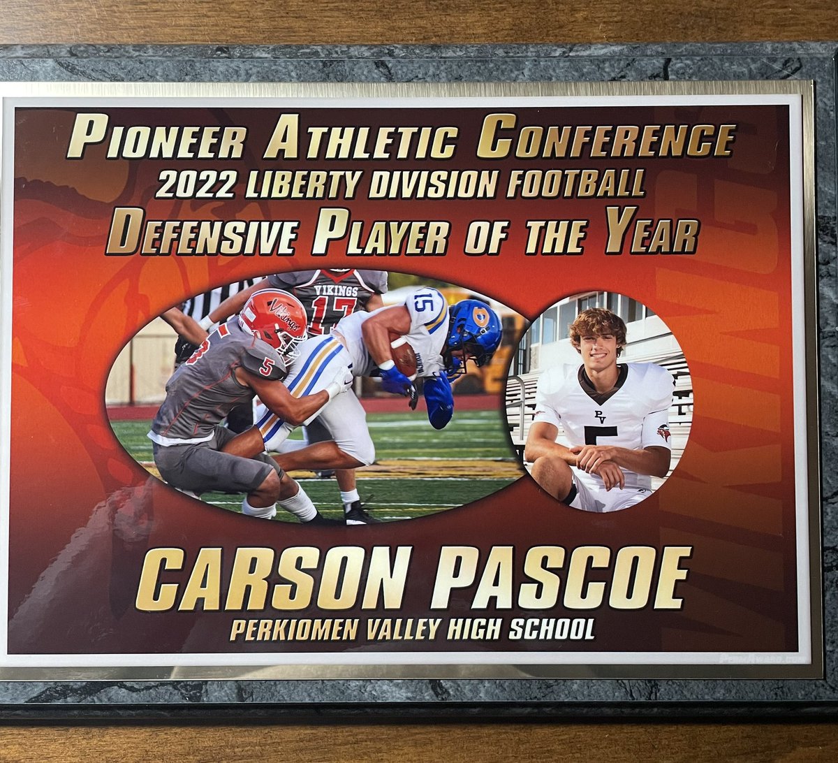 Carson Pascoe (@carsonpascoe1) on Twitter photo Very thankful to have been chosen as Defensive Player of The Year. #AGTG <a href="/PvViking/">Perk Valley Sports</a> <a href="/pv_vikingfb/">Perk Valley Football</a> <a href="/PaPrepLive/">PA Prep Live</a> <a href="/PaFootballNews/">Pennsylvania Football News</a> @PRZPAvic Very thankful to have been chosen as Defensive Player of The Year. #AGTG <a href="/PvViking/">Perk Valley Sports</a> <a href="/pv_vikingfb/">Perk Valley Football</a> <a href="/PaPrepLive/">PA Prep Live</a> <a href="/PaFootballNews/">Pennsylvania Football News</a> @PRZPAvic