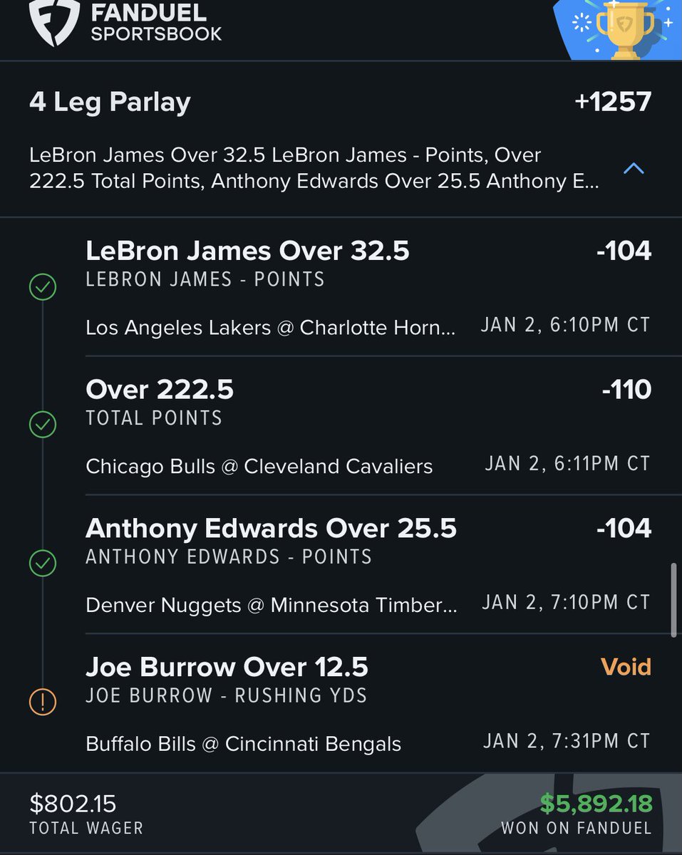 RainCheckBets's tweet image. Been an eventful start to the new year 😎 #Makingitrain