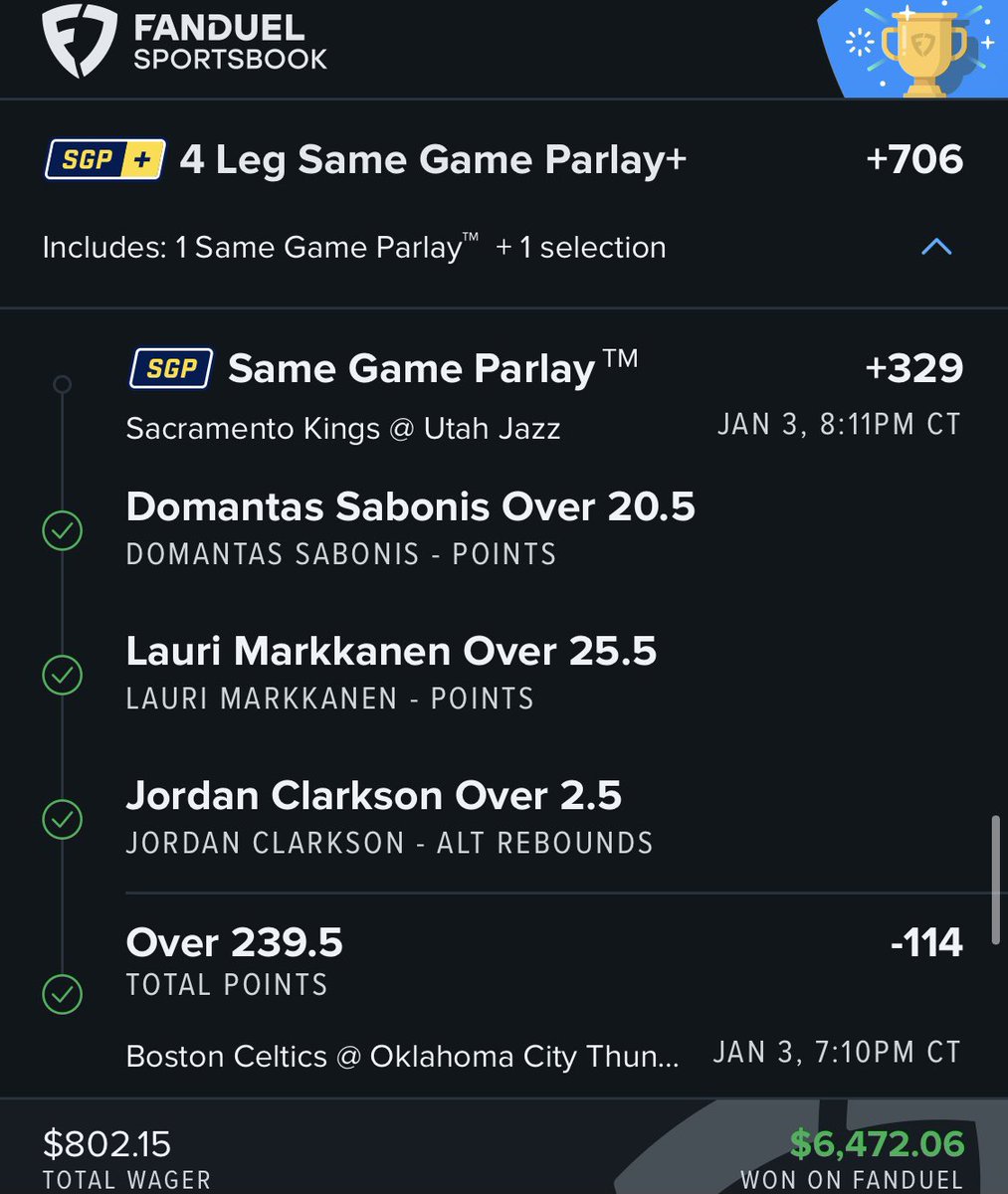 RainCheckBets's tweet image. Been an eventful start to the new year 😎 #Makingitrain
