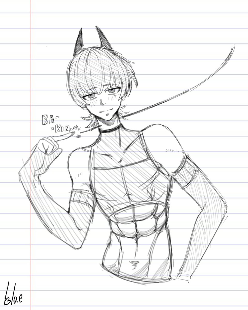 HAWAII_BLUE_'s tweet photo. Ya ni se que dibujar.
#anime #art #oc #doodles #dibujo #dibujodigital #ibits #sketch https://t.co/Uj7Di6CfN5