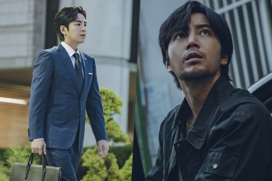 soompi's tweet photo. #JangKeunSuk Transforms Into A Detective With A Rugged Look In “#TheBait”
https://t.co/G1vIT1EyTb https://t.co/vcIQA3sz66