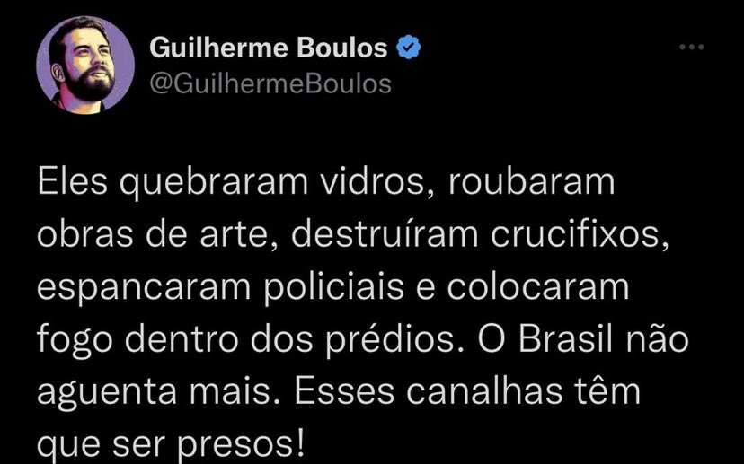 felipegarciaat's tweet photo. @choquei Cho, você se lembra dessa fala, e desse ato terrorista do boulos? https://t.co/btPcKzHkYo
