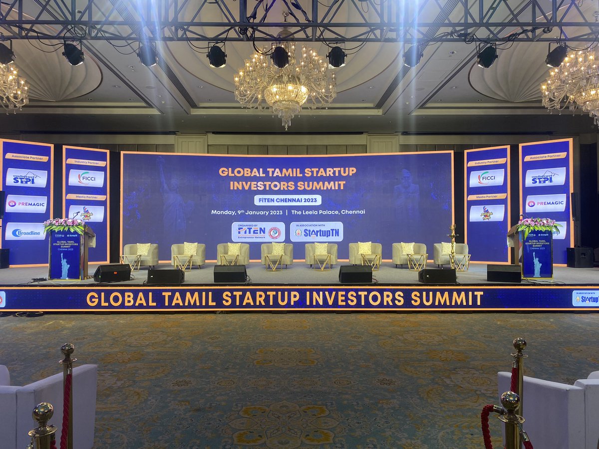 TheStartupTN's tweet photo. The Global Tamil Startup Investors Meet by FiTEN and StartupTN will begin shortly. Watch this space for live updates and follow the hashtags below.

#GlobalTamilStartupInvestorsMeet 
#GlobalTamilAngels
#TamilAngels 
#StartupTN https://t.co/lacnP0GrND