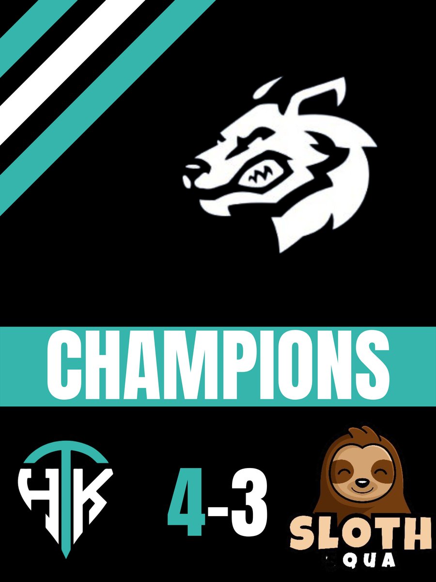 The HTK RL team brings home the @ArcticGamesNA invitational grand finals with the 4-3 win over <a href="/SlothSquaNation/">Sloth Squa Esports</a> GGs everyone! 
Shooters: @RL_Kenn <a href="/B1HT312/">B1</a> <a href="/rlsquidy/">Squidy</a> 
#HardToKill #HTKesports
