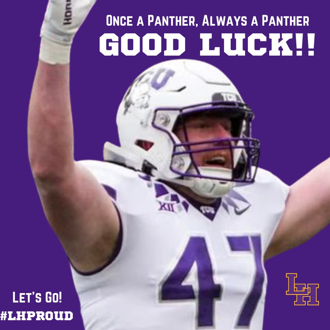 Liberty Hill Football (@lh_panthers_fb) on Twitter photo Good luck to <a href="/carterww77/">C-WARE</a> & <a href="/TCUFootball/">TCU Football</a> tonight in the National Championship.
#GoFrogs |#LHProud|#OneFamily
@AthleticsLhisd <a href="/libertyhillisd/">Liberty Hill ISD</a> Good luck to <a href="/carterww77/">C-WARE</a> & <a href="/TCUFootball/">TCU Football</a> tonight in the National Championship.
#GoFrogs |#LHProud|#OneFamily
@AthleticsLhisd <a href="/libertyhillisd/">Liberty Hill ISD</a>