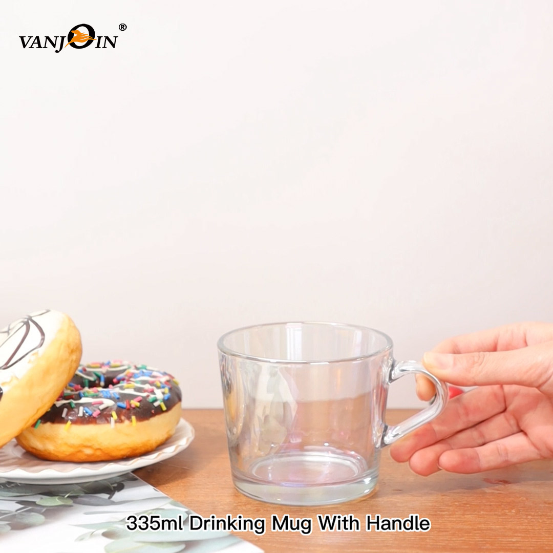 Glass drinking mug with handle
MOQ:5000PCS
vanjoinglas.com
#drinkingglasses #glassmug #glasscup