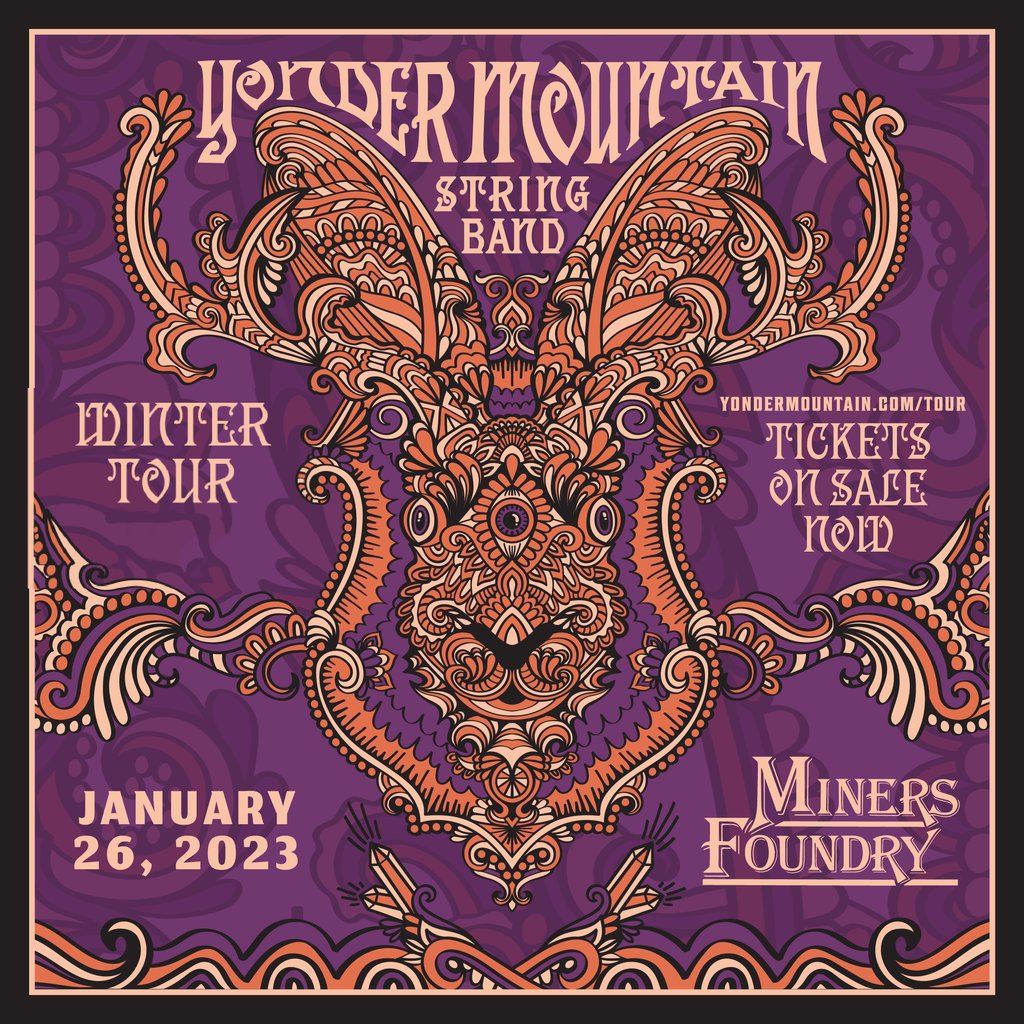 Jan 26: Yonder Mountain String Band! 

Yonder Mountain String Band once again echoes out into the universe its place as not only a pioneering jam-grass act, but also one of the most innovative groups in the life music scene!

l8r.it/5Nep
