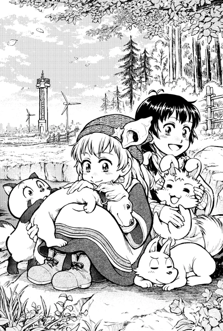 今年の年賀用に描いたイラストです。
皆さま、本年もどうぞ、よろしくお願いいたします!!ヾ(@⌒▽⌒@)ノ 
