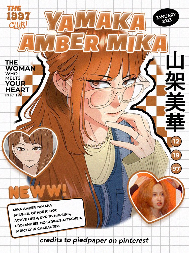 ㅤ    

             mika amber yamaka
             not new to #hqrp. 
             like &amp; rt  to be mutuals

 ͏͏͏͏͏͏
͏͏͏͏͏͏