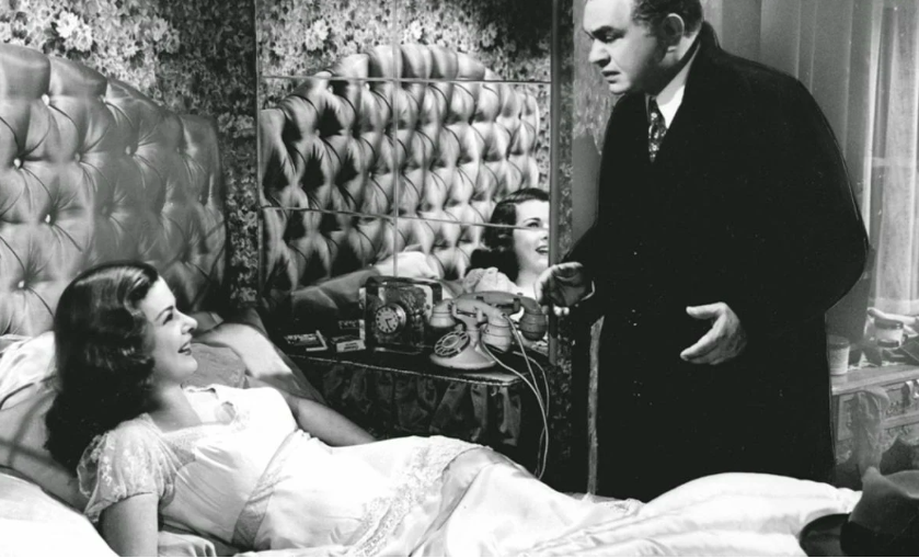 Joan Bennett, Edward G. Robinson, "Scarlet Street" (1945). #filmnoir
