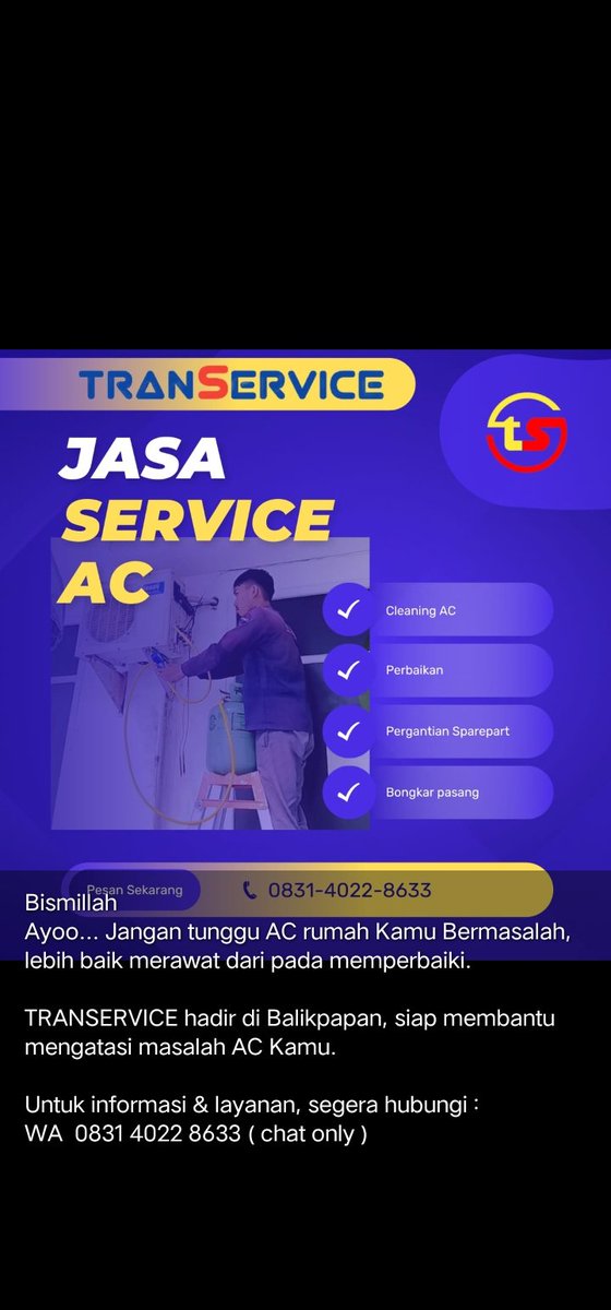 NawannNawan's tweet image. #serviceac #Balikpapan