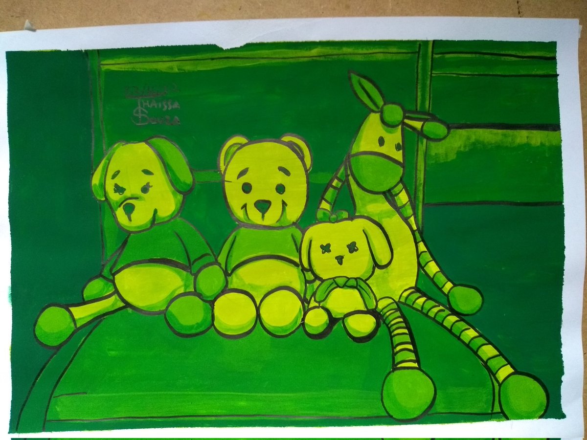 ThaissaSouza200's tweet photo. Até que saiu legal pra primeiro trabalho com guache :3
#guache #drawing #coresanalogas #corescomplementares #corestriadicas #drawingcolor #Amigurumi #arte #drawingart https://t.co/qs86NWmqm2
