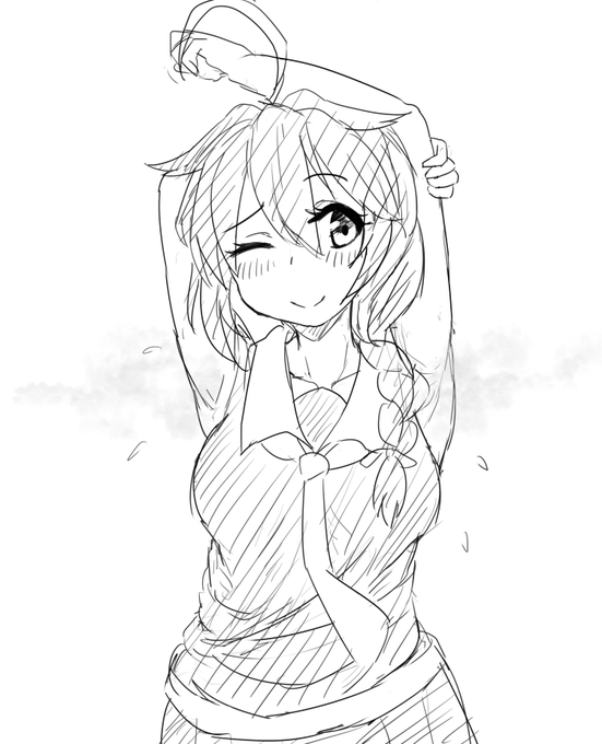 没だけど描いたので 