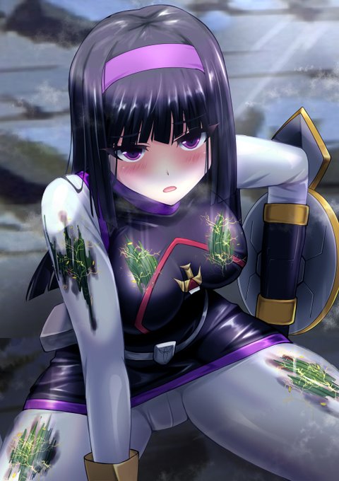 【リクエスト】ピンチなオリジナル戦隊ヒロインさん/ダメージ差分 