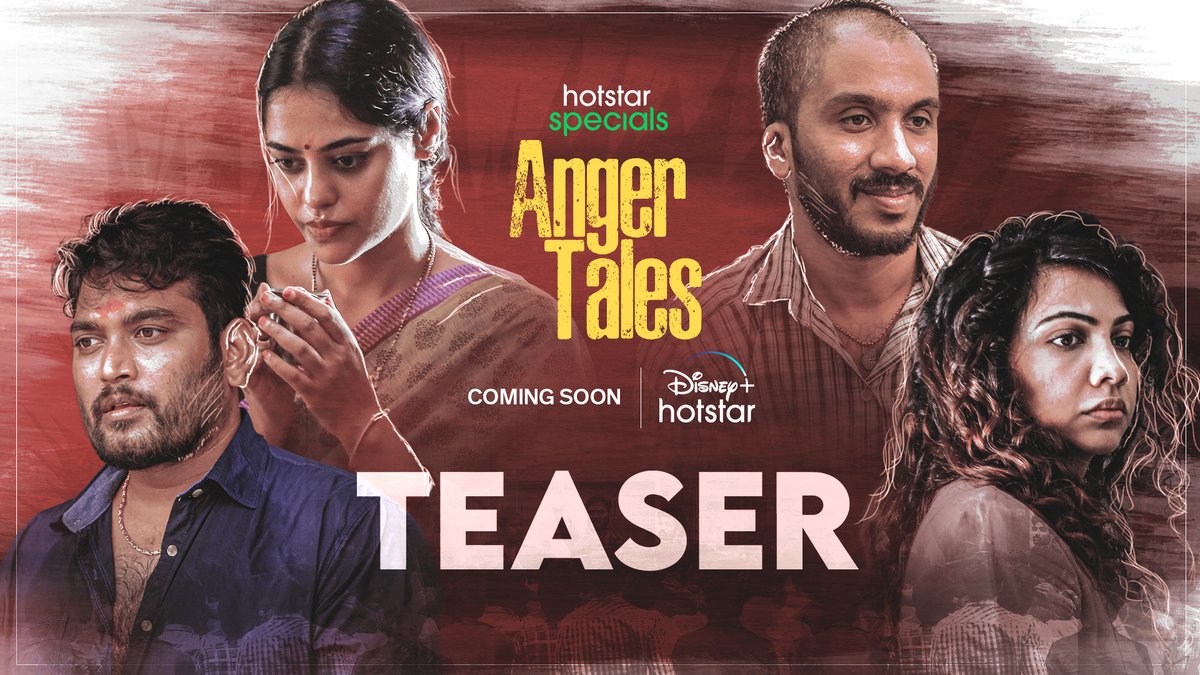 JioHotstarTel_'s tweet photo. Four intriguing tales, one agenda - rebellion!✊🏻
#AngerTalesOnHotstar, coming soon 

Teaser out now ▶️ https://t.co/Bj0hU0LRL0

@tilakprabhala @mahaisnotanoun @ActorSuhas @RavindraVijay1 @thebindumadhavi @phanindracharya @TharunBhasckerD @SridharBobbala @MadonnaSebast14 https://t.co/ojNg5hgflu