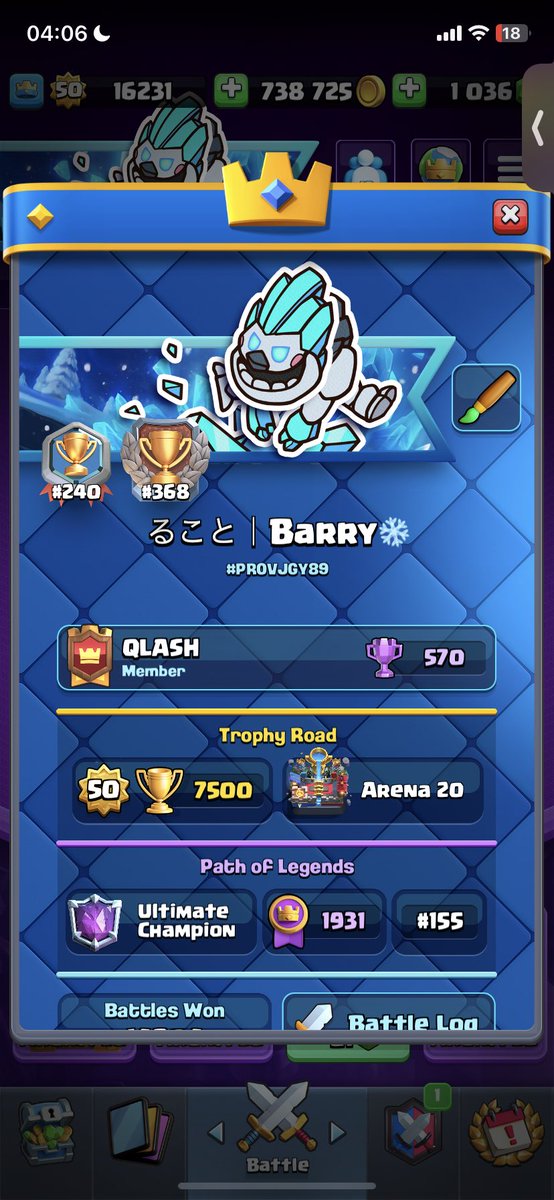 I cleared my sc id !!
I will accept everyone who:
1. Follow👤
2. Like &amp; RT ❤️🔁
3. @ 1 Friend and comment youre name 💬

link.clashroyale.com/?clashroyale:/…